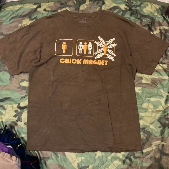 Unique Vintage Other - Vintage‎ Chick magnet graphic tee y2k funny
